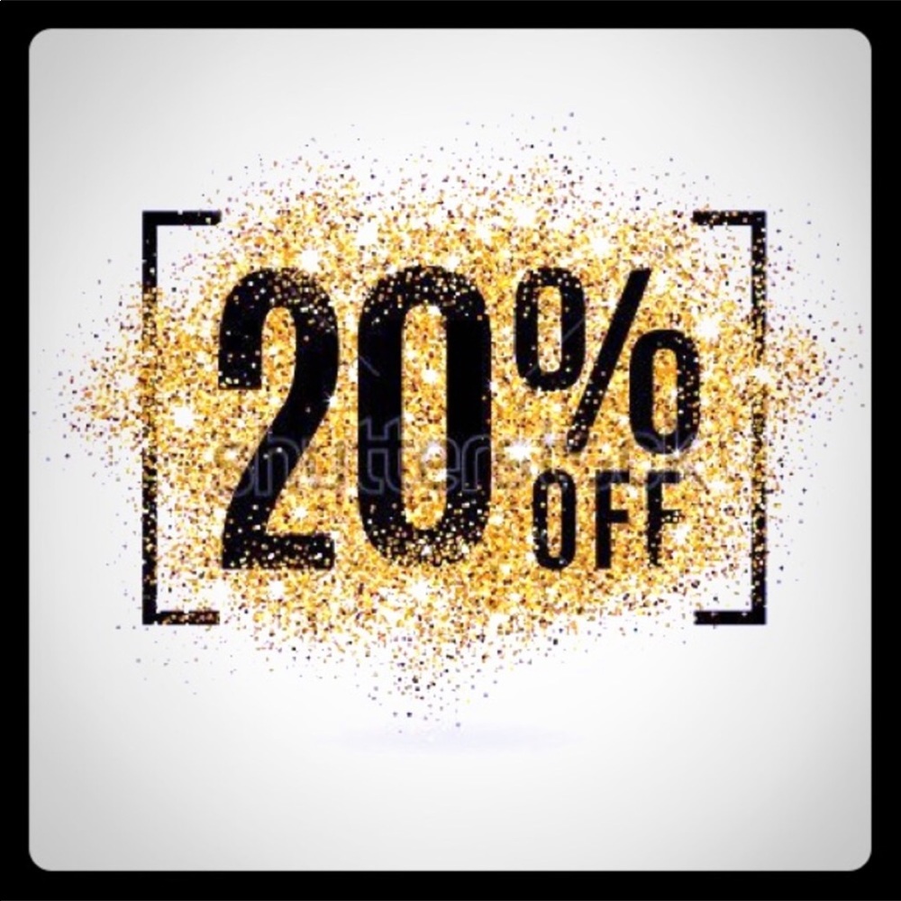 3 or more items get 20% off!